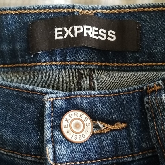 Express cropped skinny jeans - Picture 2 of 7